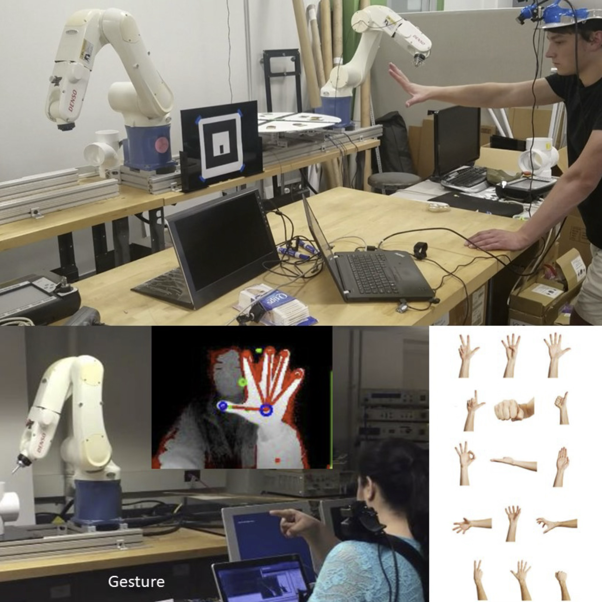 Gesture-Based Robot Motion Teaching