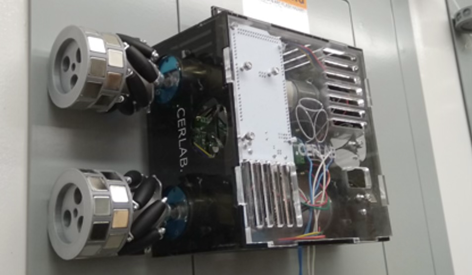 WallCrawler - Autonomous Wall Crawling Robot for Metal Structure Inspection